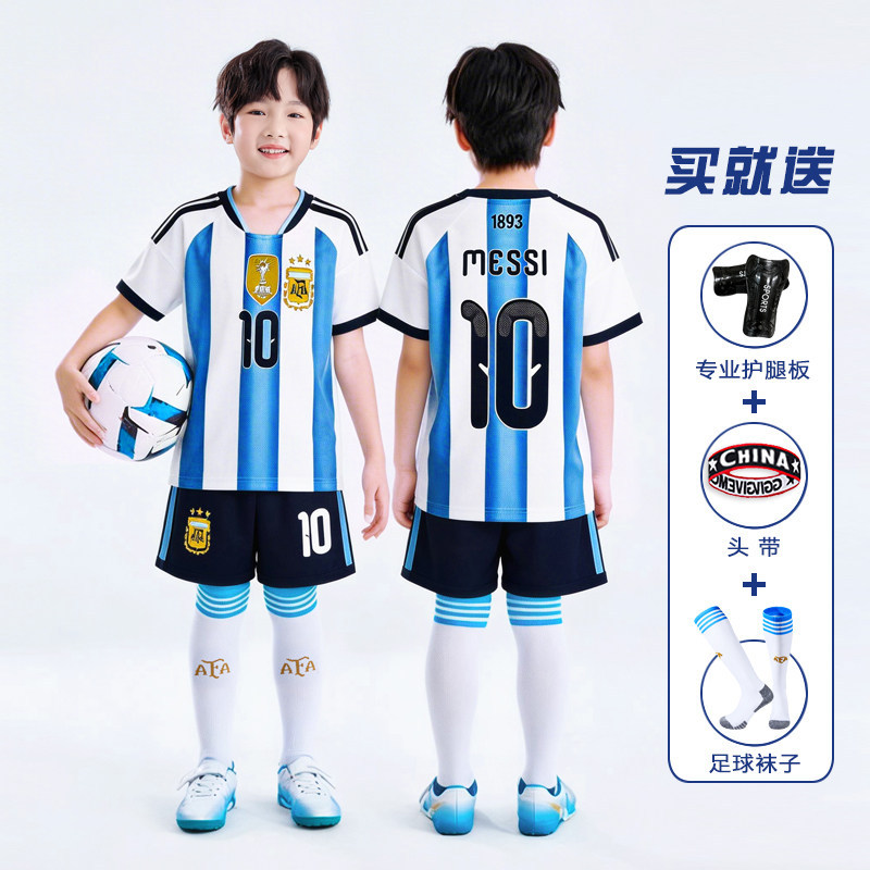 26-27 agent main_no. 10 white and blue [free 3-piece set] / Size 16 (height 95-105cm)