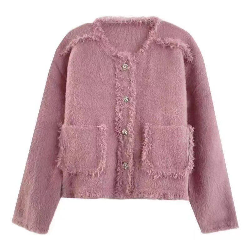 Tide, autumn demi-season design jacket, Chanel style, trend of season, bright catchy style, Korean style, loose fit