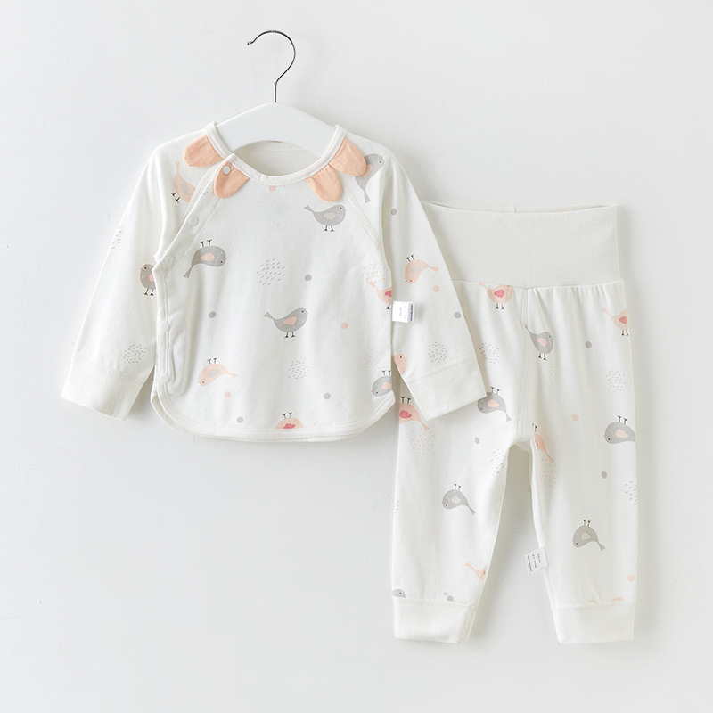 Bebé ropa de otoño traje de tocar fondo largo Johns niños niñas primavera y otoño invierno ropa interior de cintura alta dividida niños ropa de bebé image 11