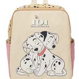 Z家2024新款 卡通帆布双肩包 儿童包幼童 迪士斑点狗印花小背包