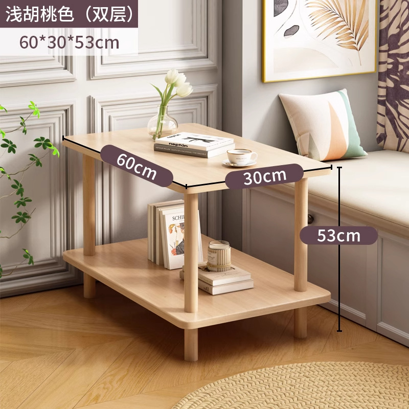 월넛색상 [60*30*53] 더블레이어 수납