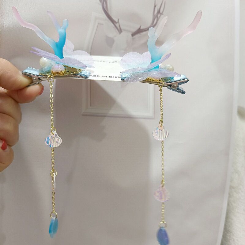 Blue Deer Point+Blue Butterfly (Taking 2 is a pair)