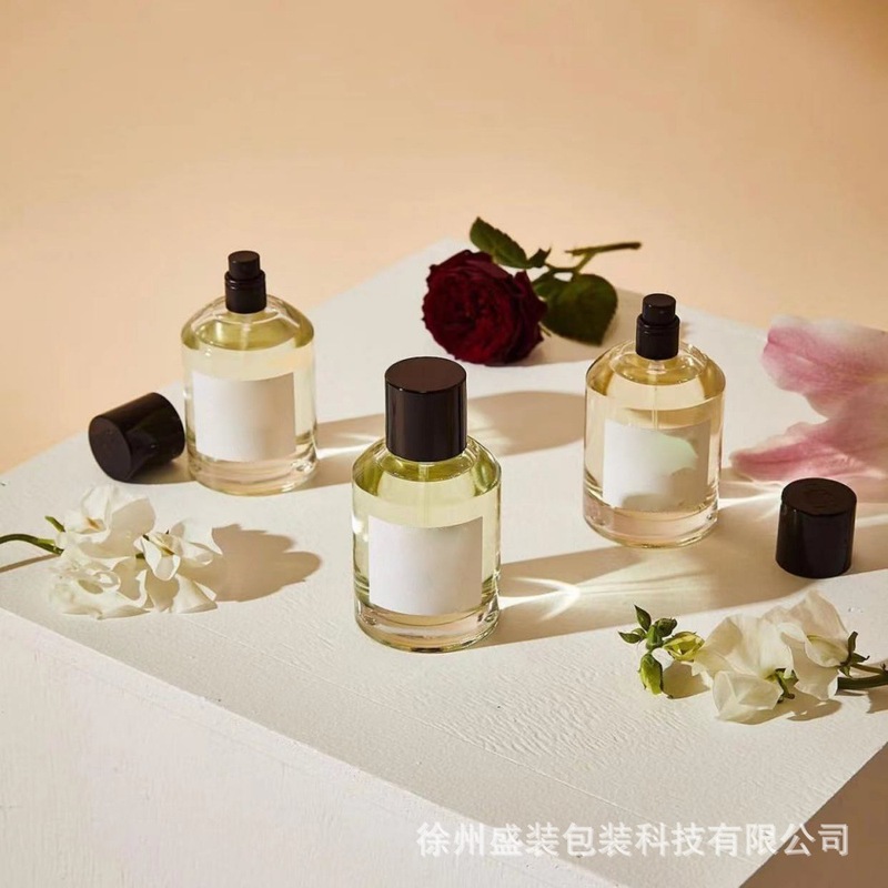 現物卸売りバヨネット30ml 50ml 100ml高級贅沢香水瓶円形斜め肩スプレー香水瓶|undefined
