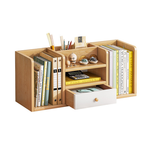 Bookshelf Desktop Desk Storage Rack Small Student Organizing File Rack Office Desk Storage Rack