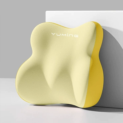 Waist support and Lumbar Support Memory Foam for - waist-support-with-double-yellow-stitching