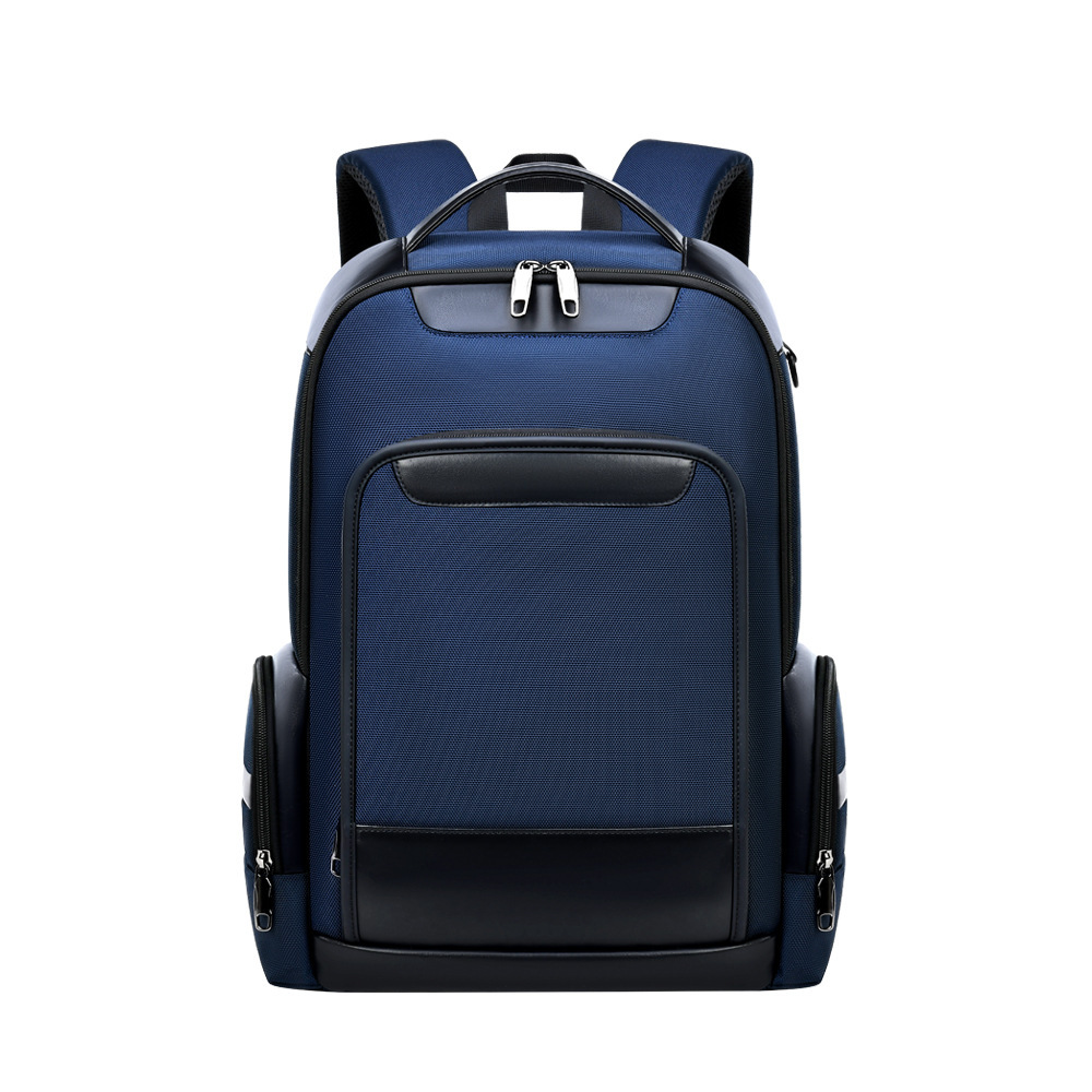 Moda estereoscópica de 16 pulgadas bolsas de computadora viajes de negocios Oxford tejido simple mochila multifuncional mochila de estudiantes de viajes