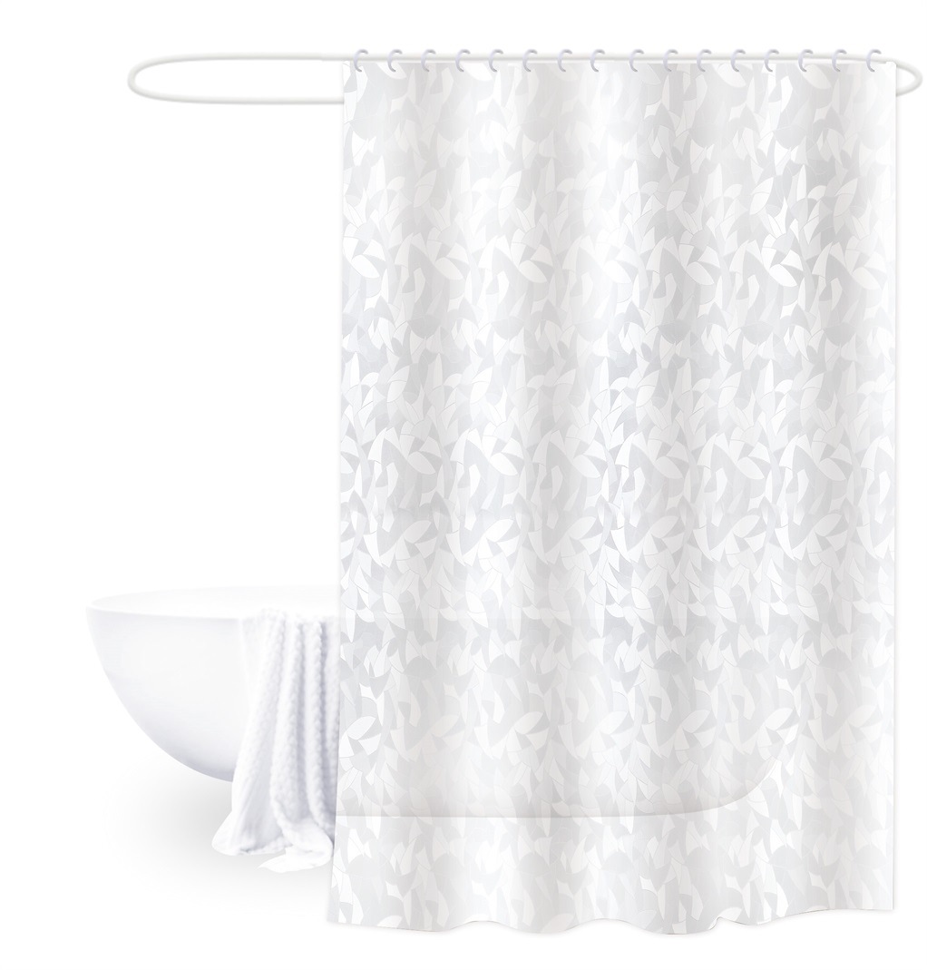 180*180 fábrica directa de PEVA baño impermeable Cortina de ducha transparente 3D Cortina de ducha cortina de puerta de baño cortina a prueba de moho