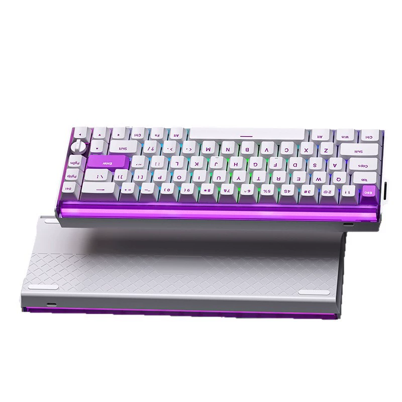 Механическая клавиатура Langtu BOOM68, трёхрежимная, магнитные оси, RGB, беспроводная