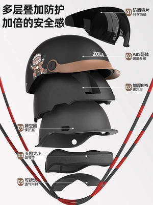 Breathable and Light for All Seasons, Car helmet