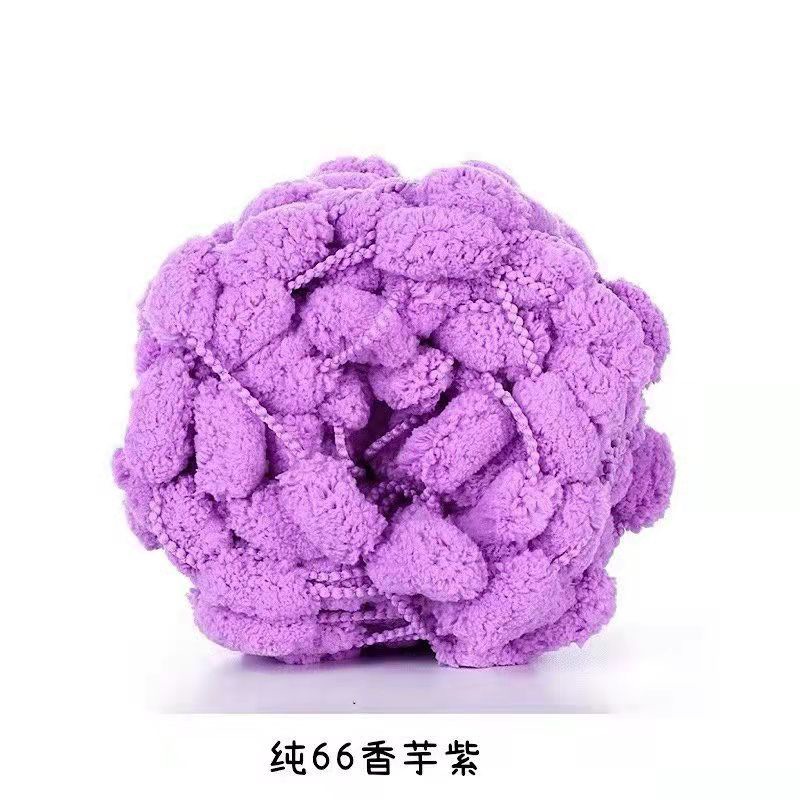 보라색 재료 패키지_실볼 5개 + 도구 (뜨개질 스카프 1.6m * 16cm )