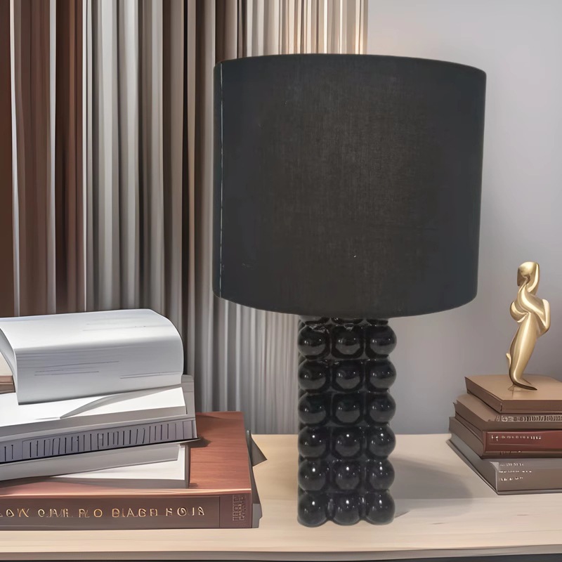 Lámpara de mesa minimalista nórdico para sala de estudio Lámpara de mesa para sala de estar