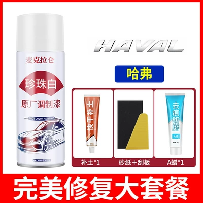 Avtomobil boya qələmləri – Paint for Car Paint Surface - haval-original-pearl-white-spray-paint-scar-removal-wax-soil-repair