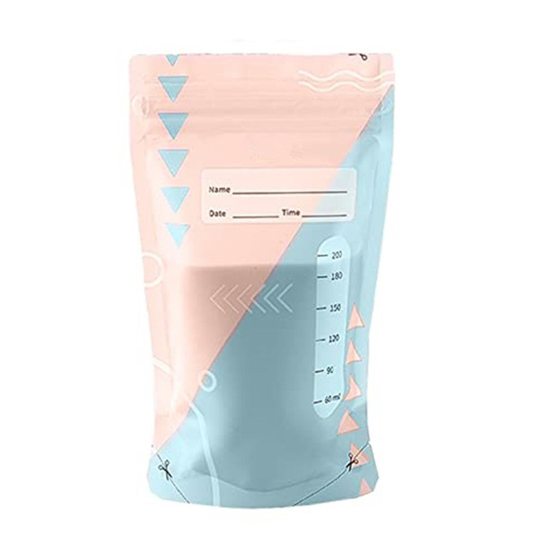 Cross-border breast milk storage bag double-layer self-sealing liquid food bag, 1 bag contains 20 pieces