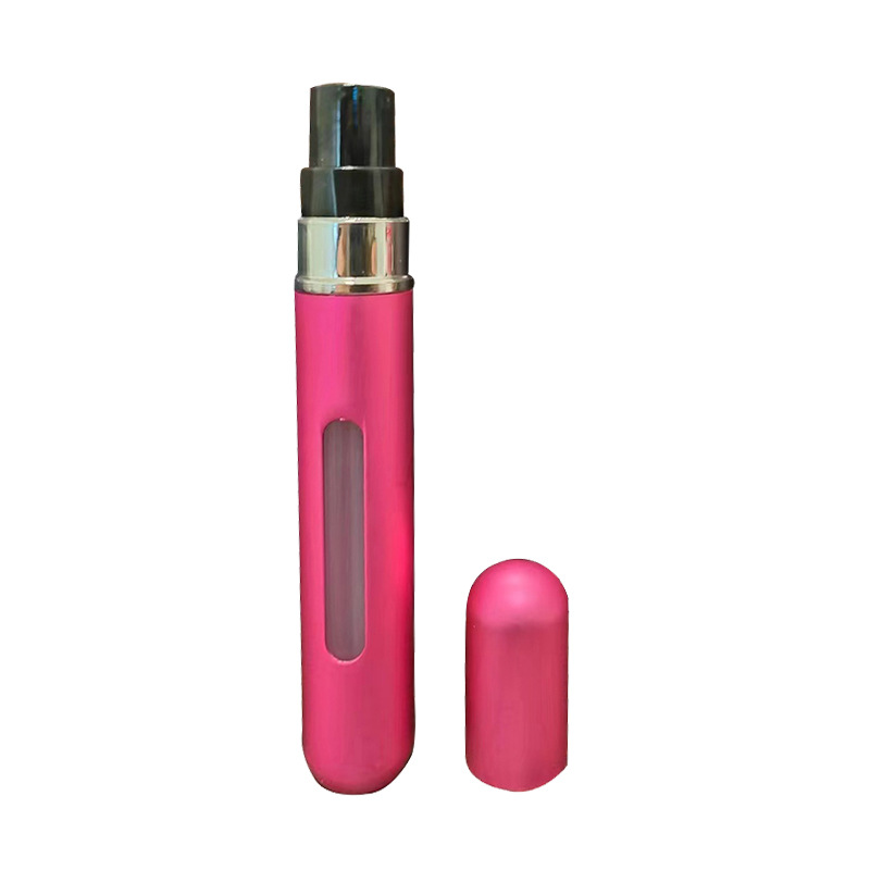 Los fabricantes suministran botella de perfume portátil de llenado inferior de 8ml en stock botella secundaria de perfume de viaje al por mayor