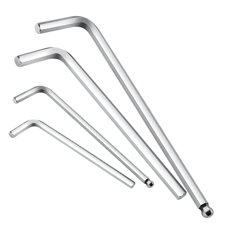 Alargada de cabeza de bola hexagonal llave de tipo L traje hexagonal universal hexagonal herramienta de combinación