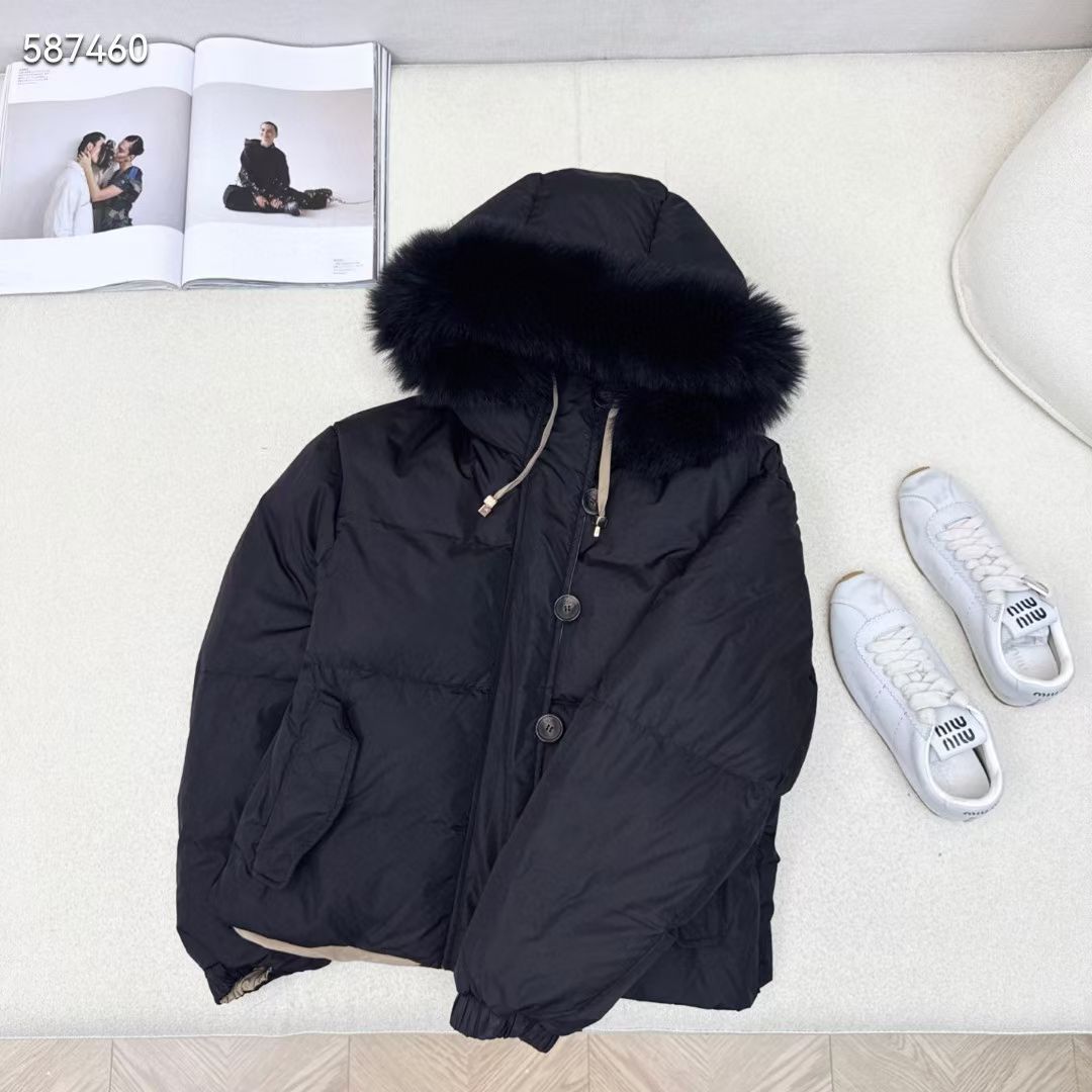 2025秋冬新款 时尚保暖 时髦帅气 双面可穿设计短款羽绒外套批发