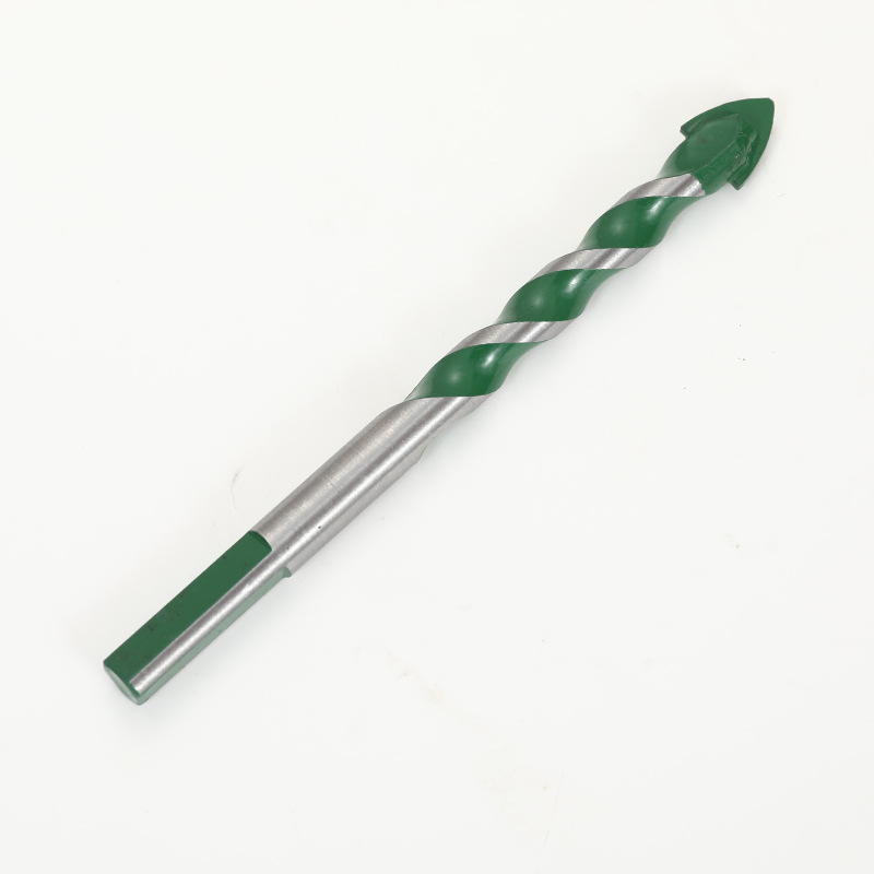 Triángulo giro taladro azulejo de vidrio de cerámica Negro Triángulo taladro de perforación multifunción 6mm traje fabricante