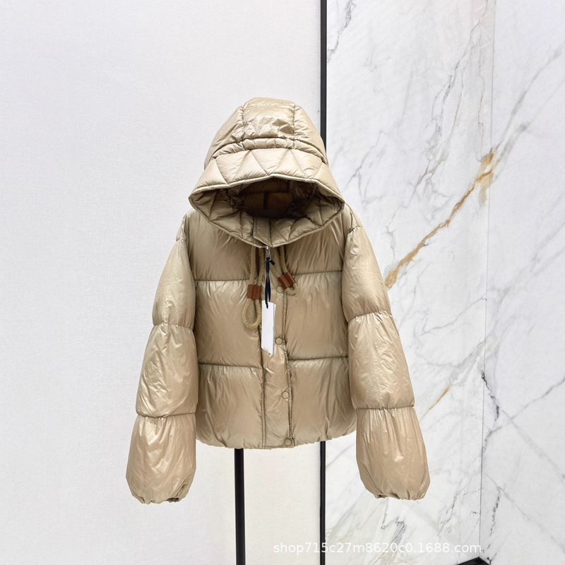 深圳南油25秋冬慵懒休闲风连帽舒适轻盈保暖面包服羽绒服外套|undefined
