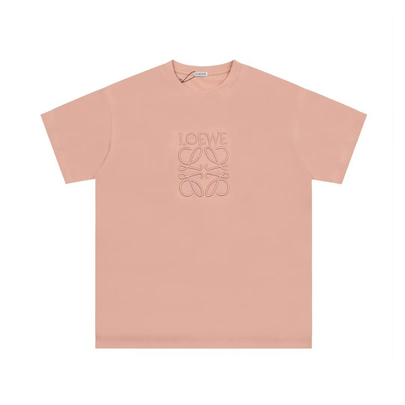 クロスボーダー羅家高品質刺繍ロゴゆるい半袖男女モデルカジュアルファッション百合tシャツ潮牌|undefined