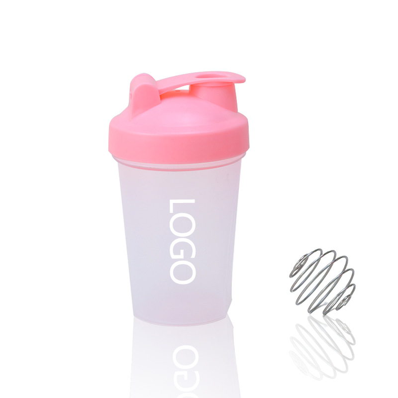 摇摇杯迷你小号400ml带刻度304不锈钢搅拌球奶昔运动健身蛋白粉杯