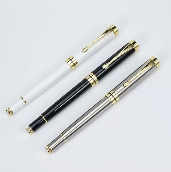 Signature Pen, Business High-End Metal Pen, Writing Practice, Signing Documents, Carbon Gel Ink Pen, Gift