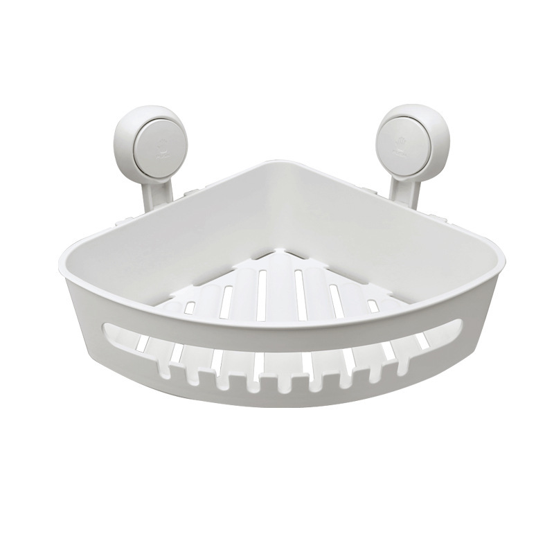 TaiLi estante de esquina de baño de pared de inodoro de pared sin perforación estante de almacenamiento triangular de inodoro de esquina de pared