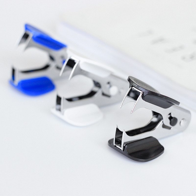 공장 도매 사무용품 잠금 장치가 있는 못 제거기 버클 못 제거기 금융 문구 스테이플러