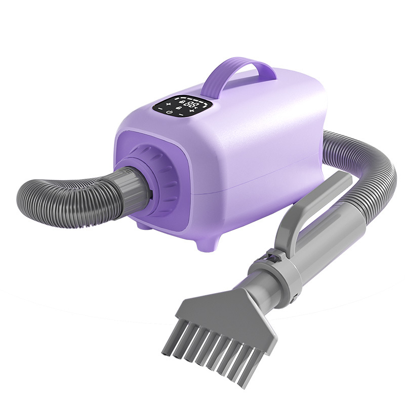 Nueva máquina de soplado de agua LED inteligente para perros medianos y grandes, máquina de soplado de alta potencia Golden Retriever, suministros para secadores de mascotas