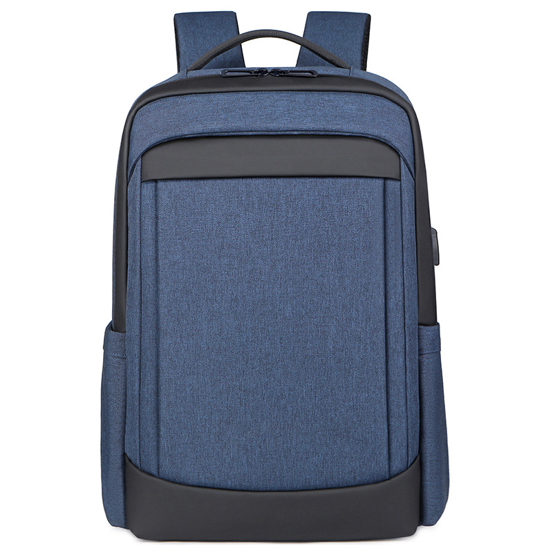 Mochila transfronteriza para hombre, bolso de negocios para ordenador, bolso de viaje de gran capacidad, mochila USB, bolso escolar con logo impreso multiusos