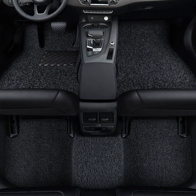 Universal Foot Pad, Suitable for coil carpet mats - five-piece-set21mm-thickened-model-in-pure-black