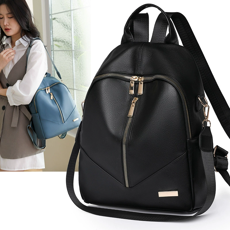 Polyurethane winter capacious backpack for leisure for traveling, for import, 2023