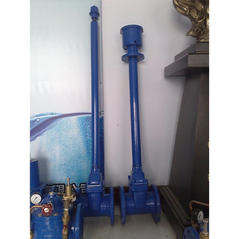 MZ45X埋地式软密封闸阀 软密封闸阀 电动暗杆弹性座封法兰闸