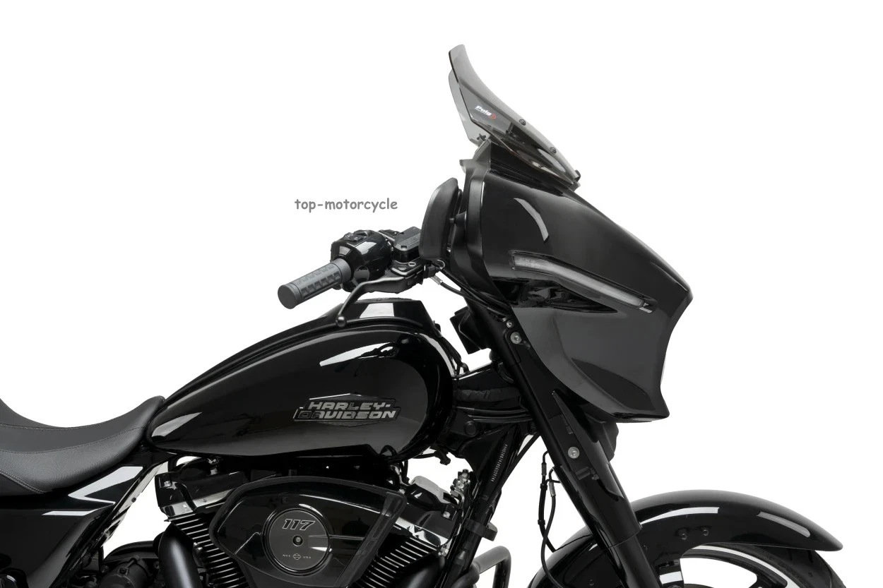 Suitable for Harley Cvo Street Glide 12inch Front Windshield Windshield