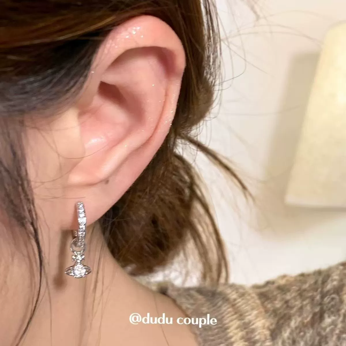 Титановая Cochlea ушные серьги, 5 планетарных и звёздных дизайна, лёгкий гипоаллергенный 0.002 кг