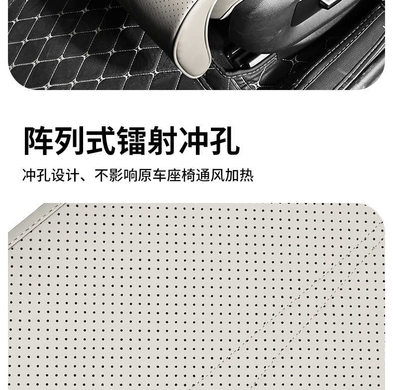 New car seat extended footrest and leg support to relieve discomfort during long drives, essential for both driver and passenger