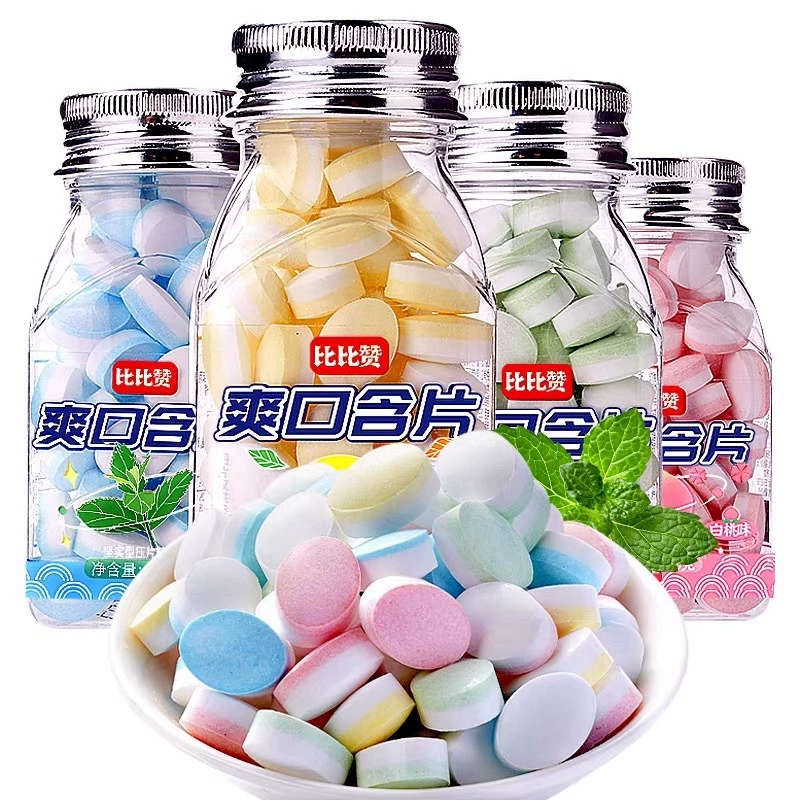 Освежающий рот Bizan со свежим дыханием мятные конфеты закуска крутой артефакт поцелуев оптом партия