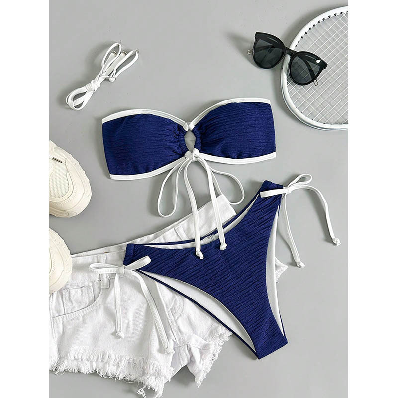 Amazon AliExpress transfronterizo Europa y Estados Unidos una variedad de trajes de baño divididos bikini de mujer trajes de baño de spa de playa