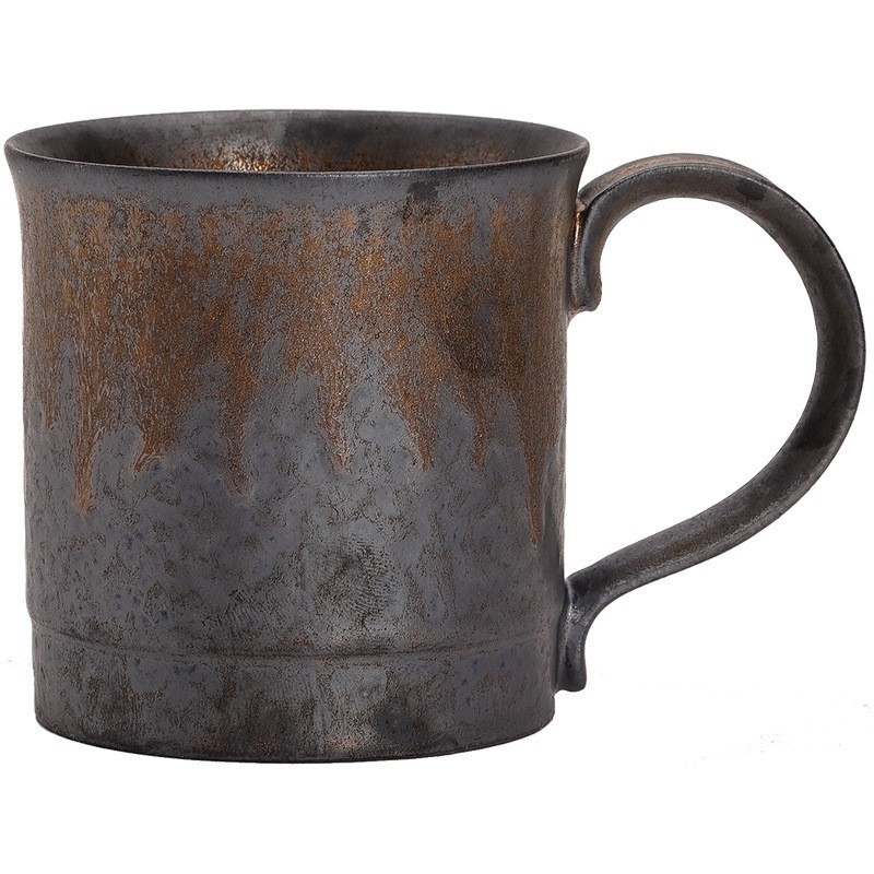 Coarse ceramic cup iconic gold glaze Mark cup cup cup water cup hand…