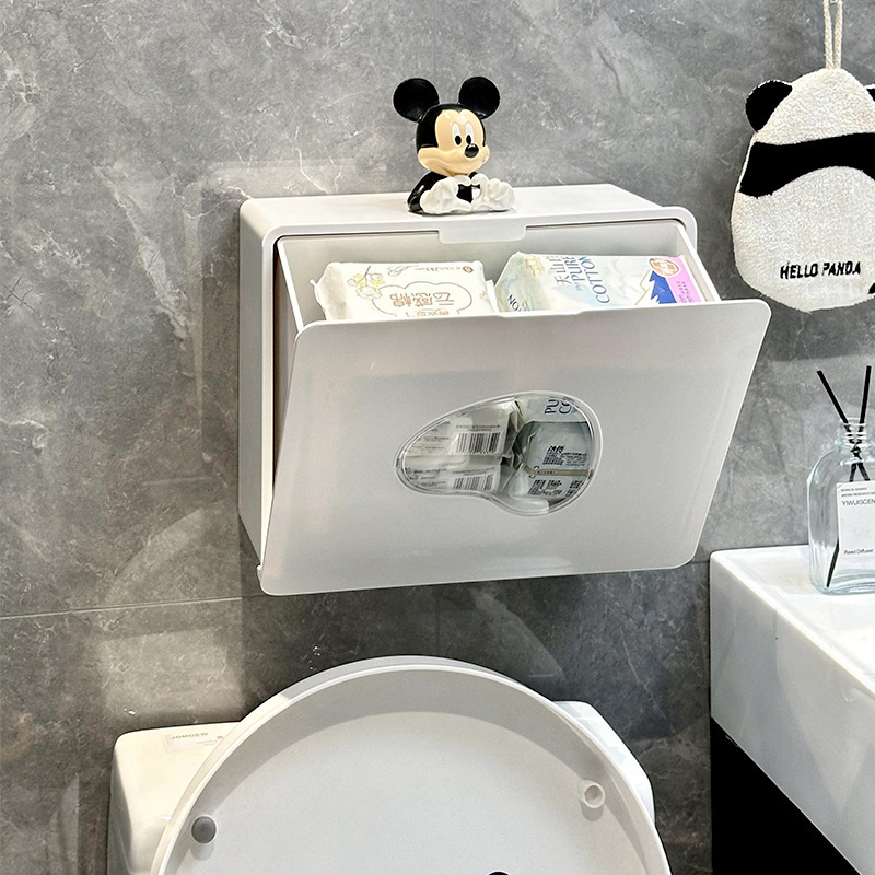 Side Cabinet Next to the Toilet, Small Wall Cabinet in the Bathroom, Sanitary Napkin Storage Rack, Storage Box, Storage Cabinet, Narrow Side Cabinet
