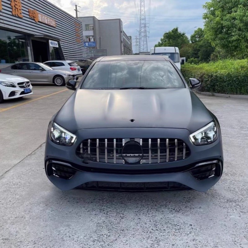 Suitable for Mercedes-Benz E-Class W212 Modification to E63Amg Body Kit, E200, E260, E300 Old Model to New Model Headlights and Hood