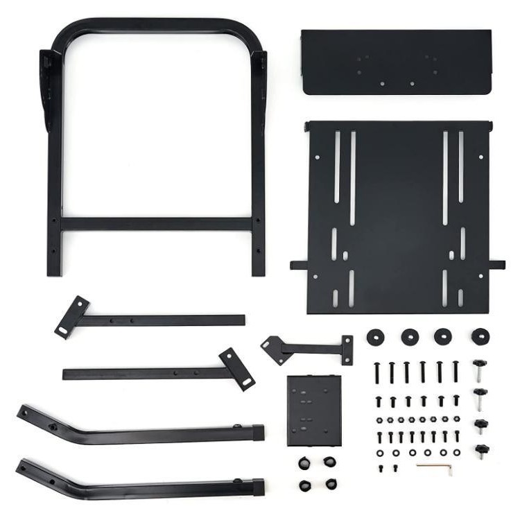 Soporte de juego de simulador de carreras g29 Soporte de pedal de altura ajustable Soporte de juego de volante de carreras