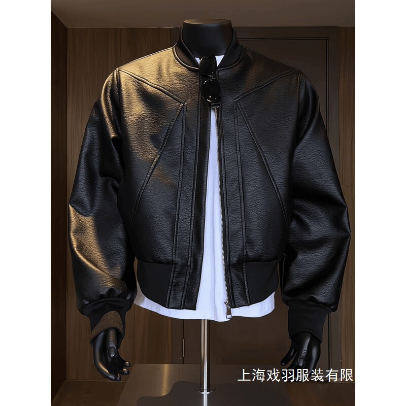 2025 Autumn/Winter New Men's Leather Jackets Trendy Short Workwear Motorcycle Carhartt Jackets Wholesale 2025 Autumn/Winter New Men's Leather Jackets Trendy Short Workwear Motorcycle Carhartt Jackets Wholesale