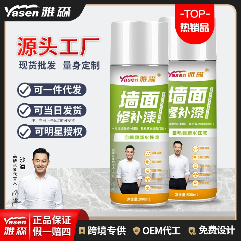 Ясень Стены Аэрозольная Краска Охрана Окружающей Среды Бытовая Краска На Водной Основе Ремонт Граффити Самораспыляемая Ремонт Краска Для Стен Белая Эмульсионная Краска
