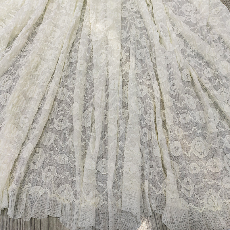厂家现货春夏新款时尚流行服装蕾丝布料秋冬女装时装裙装蕾丝面料