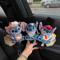 Аутентичная стежка Sweetheart Stitch для интерьера автомобиля, милая кукла, автомобильные наплечники, ремень безопасности, украшение, подарок