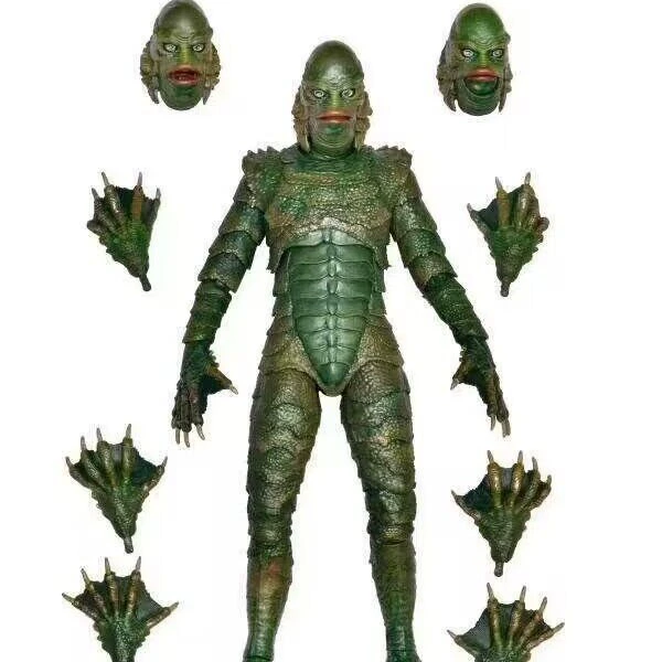 NECA 04822 Global Monster Black Lag Lagger биологический рыбаакер 7-дюймовая движущаяся модель коробка