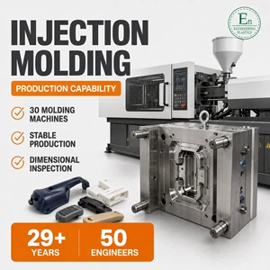 Fərdi inyeksiyalı qəlibləmə, ABS plastik 3D çap, qəlib hazırlama, CNC emalı