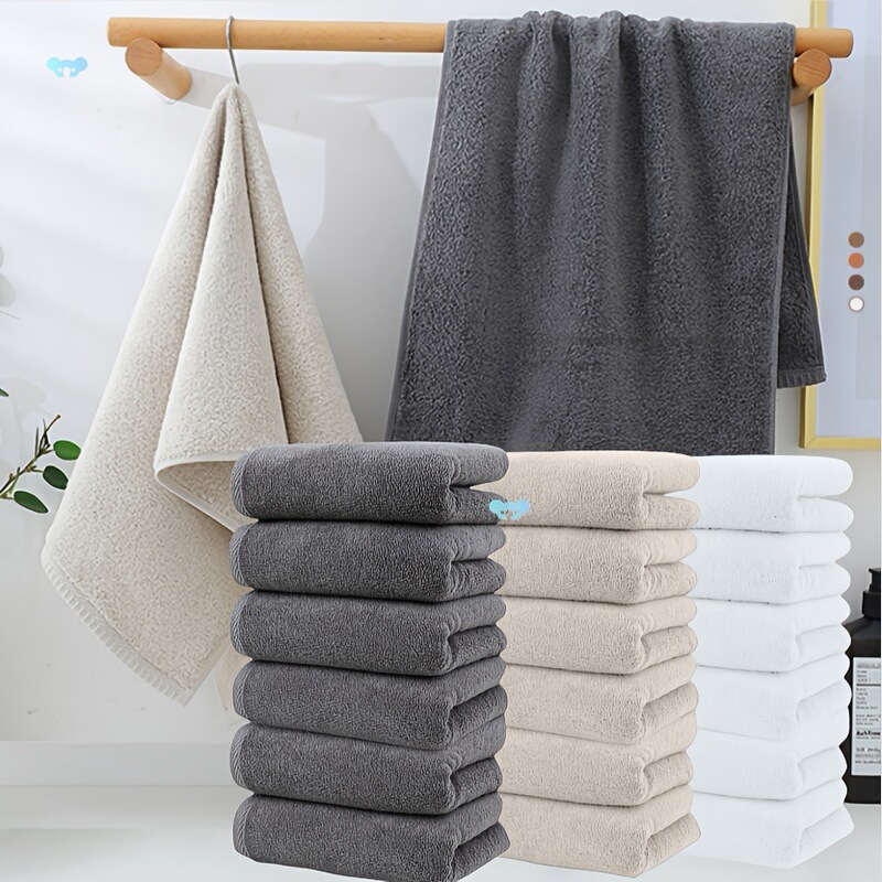 Bathroom Towels Set Cotton Bathroom Towels 4/5/6Pcs Towel Set