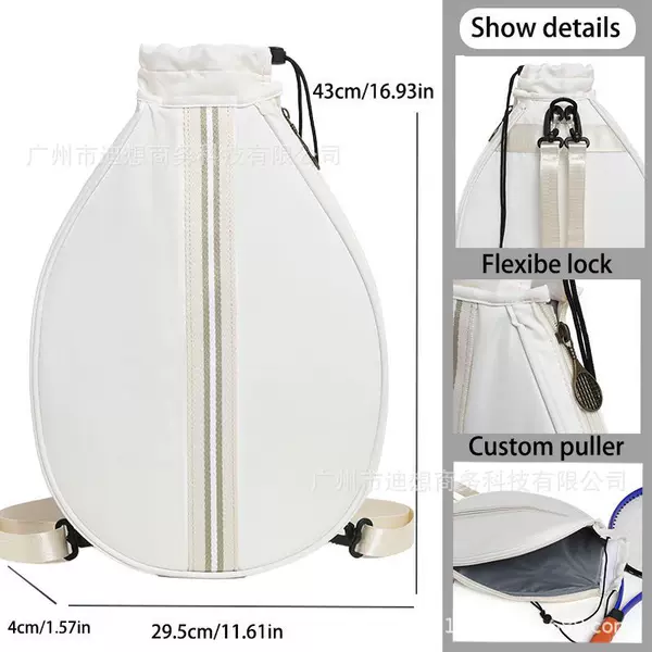 Tennis Bag Cross-Border 2025 New Model Lightweight Multifunctional Tennis Racket Bag for Men and Women Pickleball Racket Bag Badminton Racket Bag