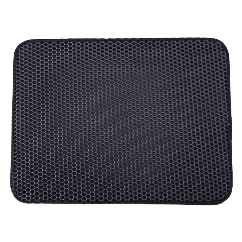 Estera de arena para gatos de doble capa anti transfronteriza hogar nuevo fabricante de estera impermeable para mascotas estera lavable para perros EVA